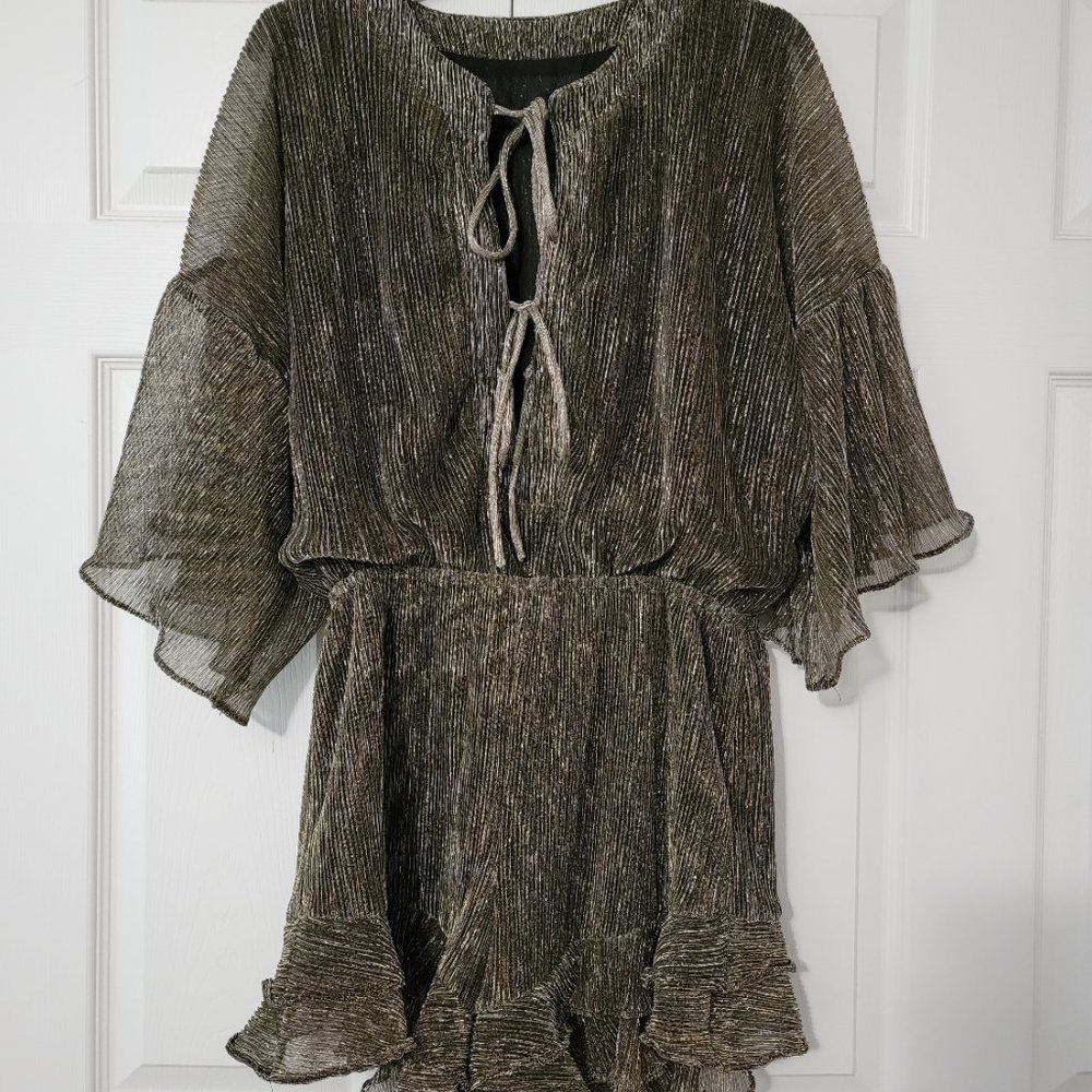 Metallic Romper